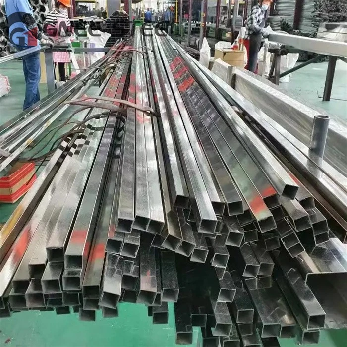 Seamless 12Cr18Ni9 Stainless Steel Square Tube